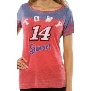 NASCAR 14 Touch by Alyssa Milano Tony Stewart Women's Morgan T-Shirt Red